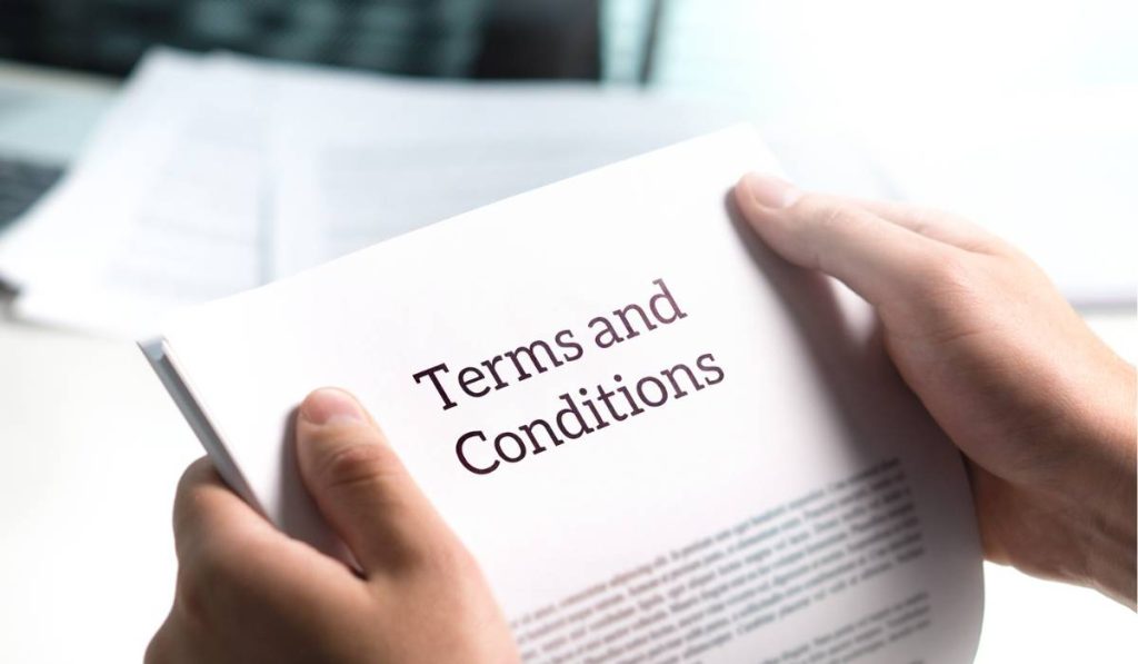 terms and conditions for mortgage renewal